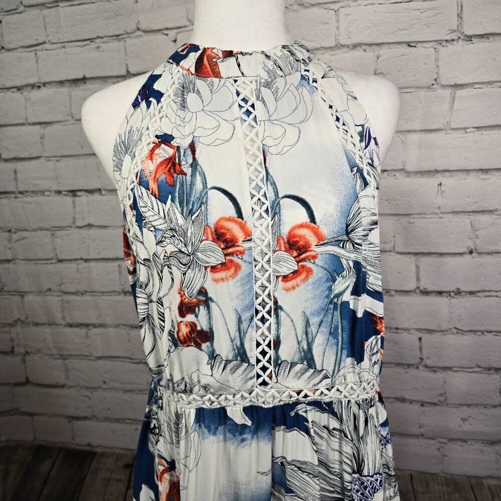 JAASE ENDLESS BOHEMIAN MAXI DRESS MAGNIOLIA PRINT FLORAL SIZE XL NWT - Picture 6 of 10